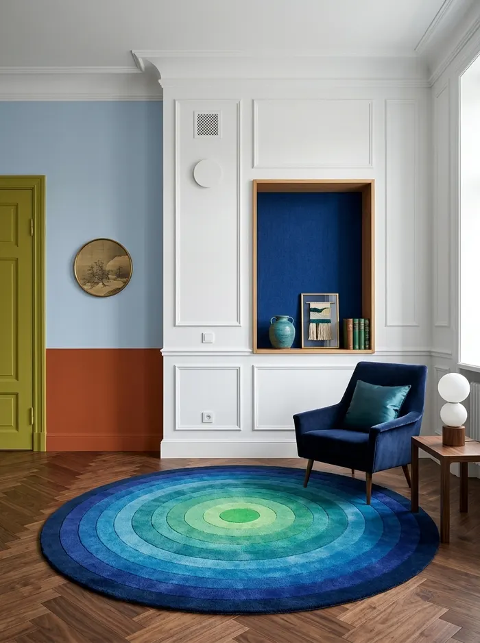 IRIDE — tappeto su misura di La macchina studio