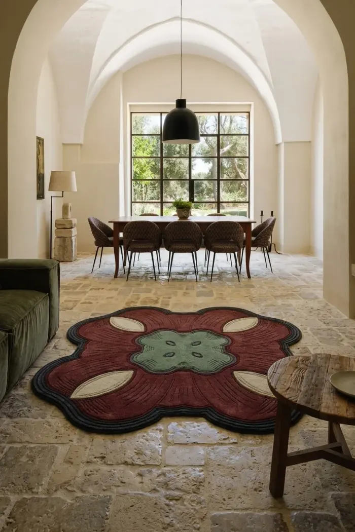 SABBIA E CEMENTO — bespoke rug by a.l.arch.studio - annalisa lamaddalena